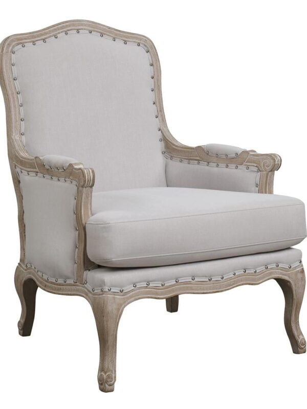 Picket House Furnishings Regal Accent Chair, Taupe
