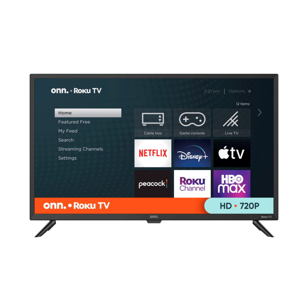 Restored onn. 32" Class HD (720P) LED Roku Smart TV 100012589 (Refurbished)