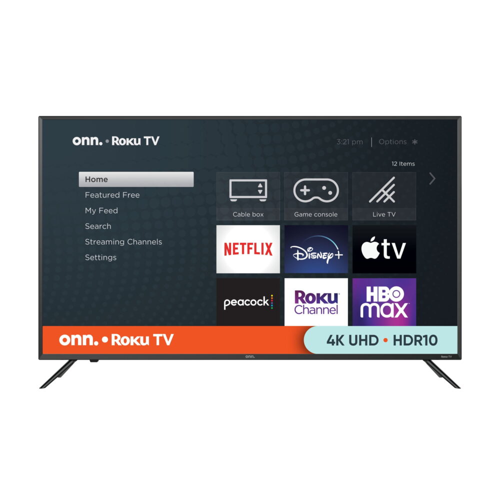 Restored onn. 50" Class 4K (2160P) Roku Smart LED TV (100012585) (Refurbished)