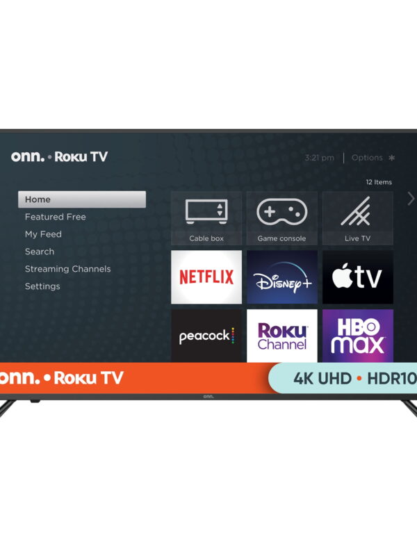 Restored onn. 50" Class 4K (2160P) Roku Smart LED TV (100012585) (Refurbished)