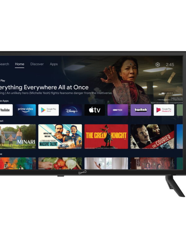 Supersonic 24-In. 1366 x 768 LED Smart Android HDTV, AC/DC Compatible, SC-2450GTV , SC-2450GTV
