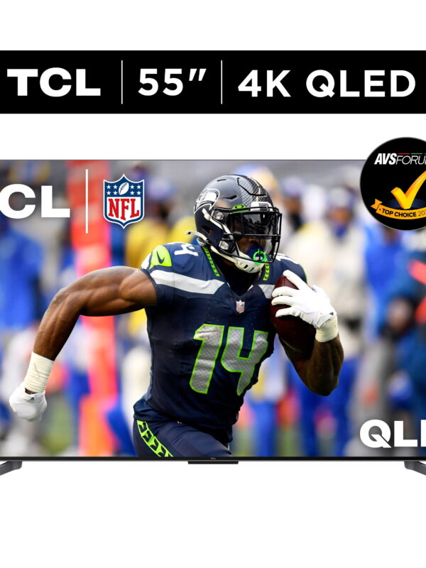 TCL 55” Class Q Class 4K QLED HDR Smart TV with Google TV, 55Q750G