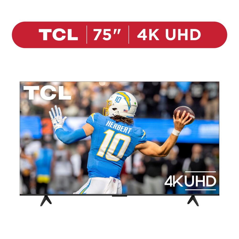 TCL 75” Class S5 (75S551G) 4K UHD HDR LED Smart TV with Google TV (NEW 2024)