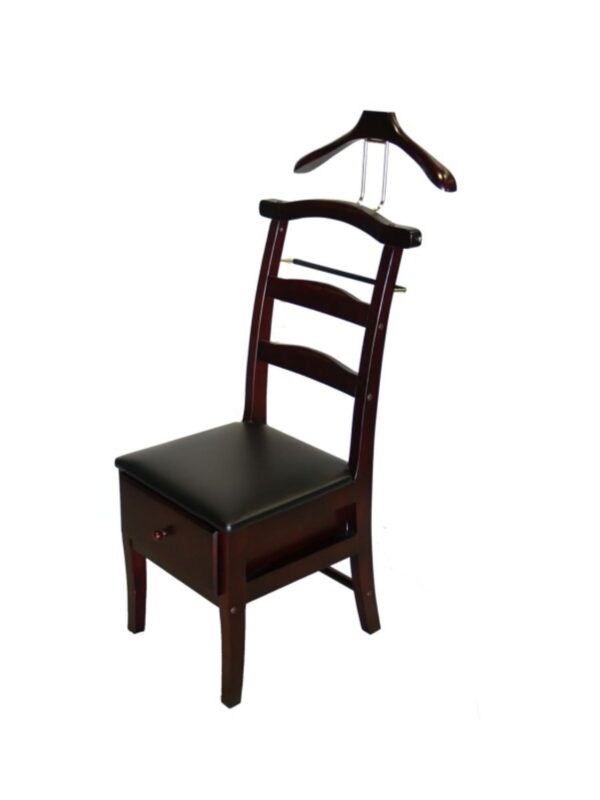 Vl16142 Manchester Chair Valet Mahogany Finish