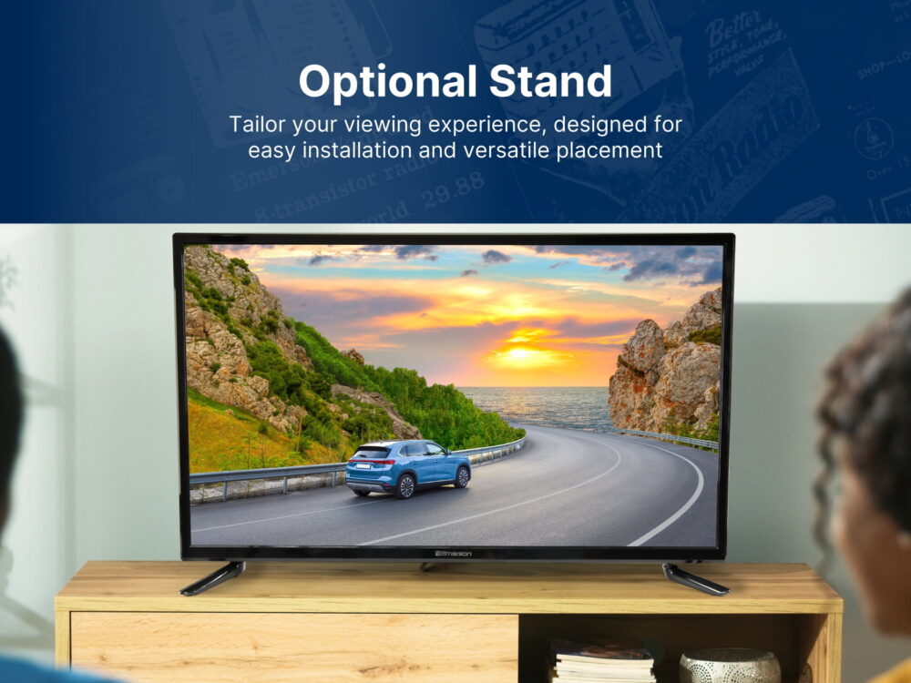 Emerson 32" 720P LED TV with Remote Control & TV Stand, ET-3200 - Image 7