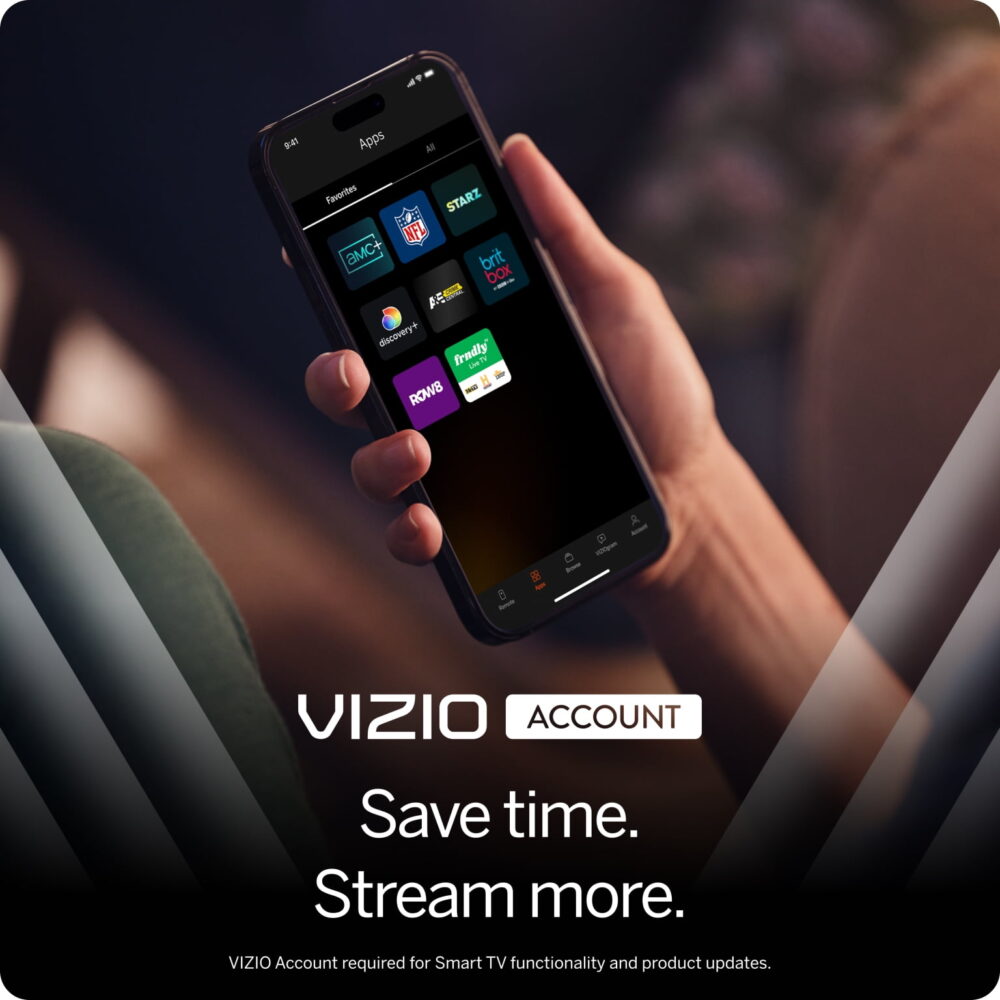 VIZIO 43” Class Full HD 1080p LED Smart TV (VFD43M-0804) - Image 6