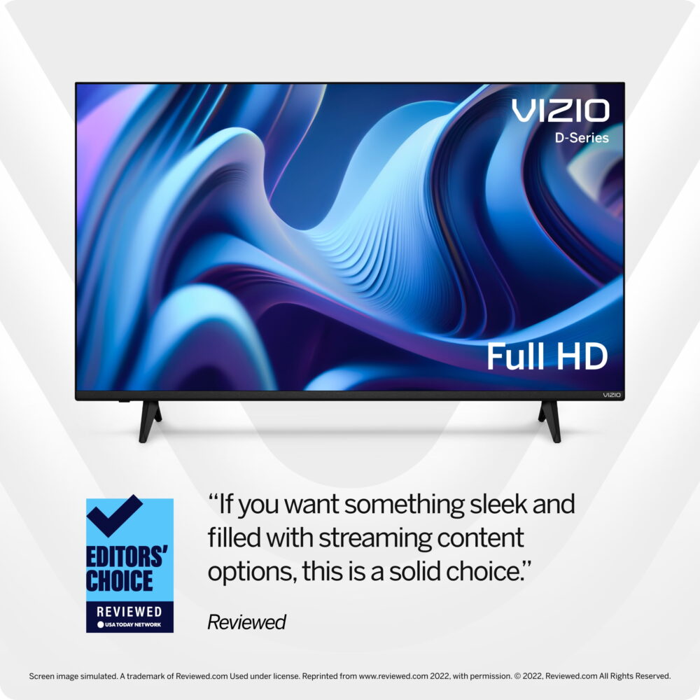 VIZIO 24" Class D-Series FHD LED Smart TV D24f-J09 - Image 4