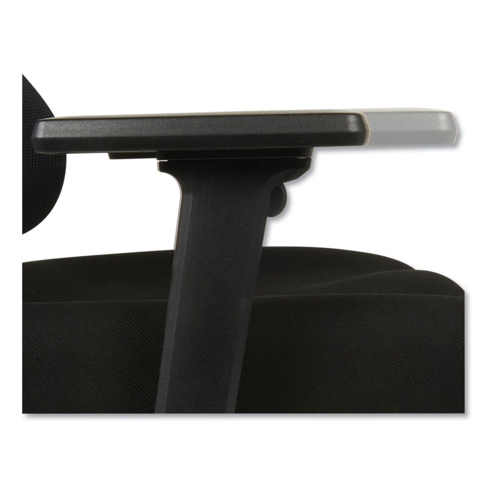 Alera Elusion II Series Suspension Mesh Mid-Back Synchro Seat Slide Chair, Supports 275 lb, 16.34" to 20.35" Seat, Black - Image 7