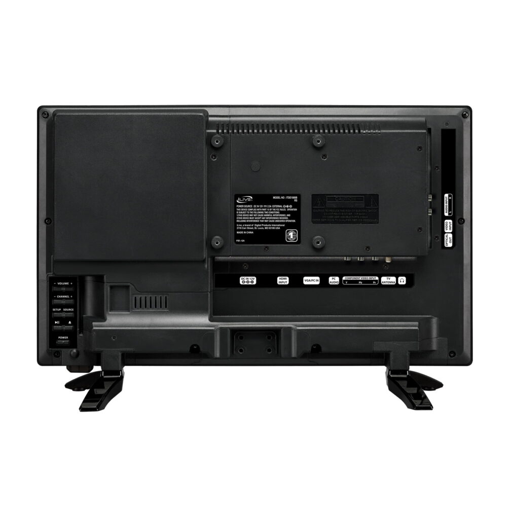 iLive 18.5" LED TV with DVD Player, ITDE1988B - Image 5