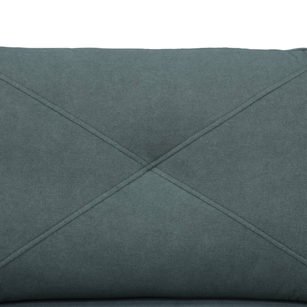 L Shaped Sofa Couch U Shaped Sectional Corner Sofa 6-Seater Furniture Modular Couches for Living room, Dendrobium Green - Image 3