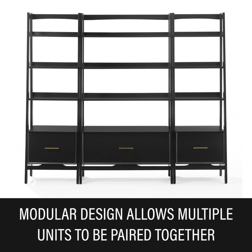 Crosley Furniture Landon Large Etagere Bookcase - Image 6
