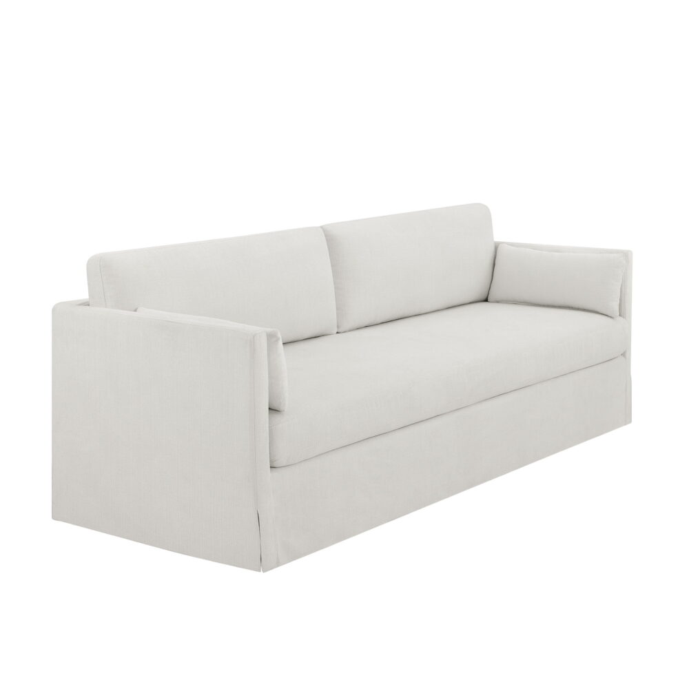 Better Homes & Gardens Waylen Slipcover Sofa, Cream, by Dave & Jenny Marrs - Image 5