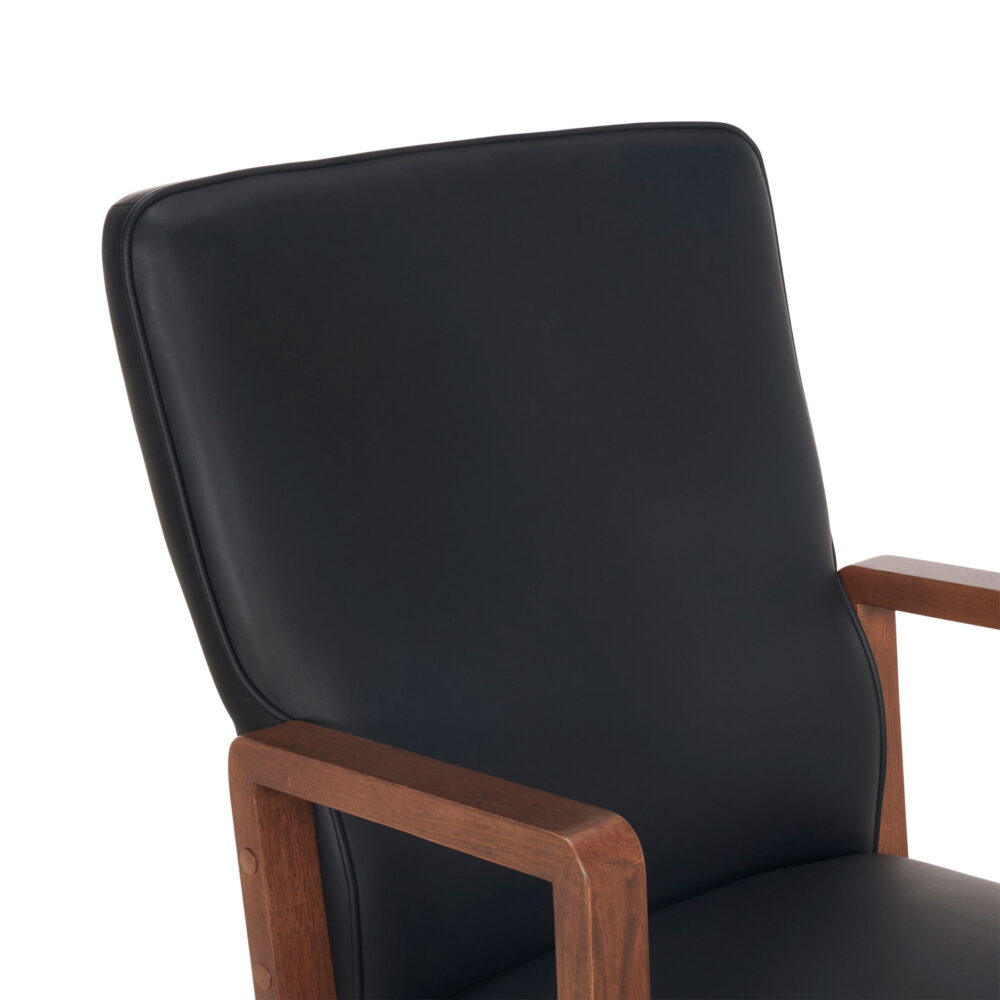 Better Homes & Gardens Ezra Office Chair, Black - Image 5