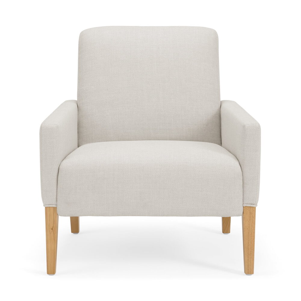 Better Homes & Gardens Reading Accent Chair, Cream - Image 2