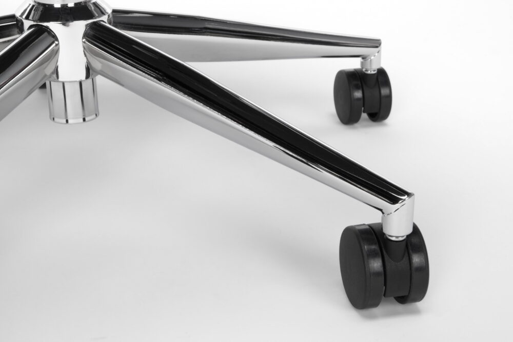 HON Basyx Commercial-Grade Merger Premium Executive Chair, Black Bonded Leather (BSX130SB11PA) - Image 2