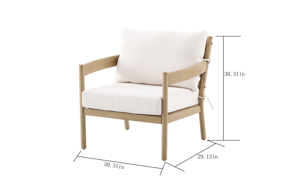 Better Homes & Gardens Astrid Outdoor Lounge Chair, 2 Pack - Image 3