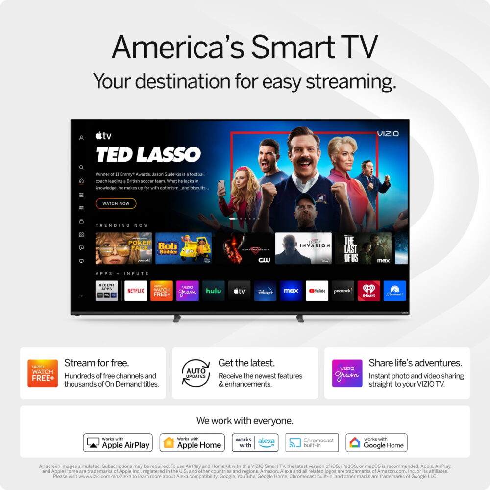 VIZIO 24" Class HDTV (1080p) Smart LED-LCD TV (D24FM-K01) - Image 5