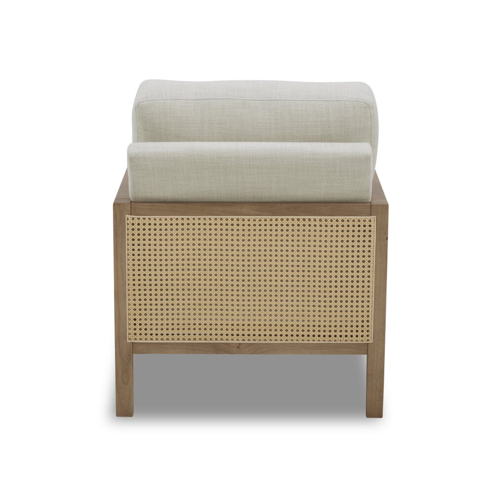 Better Homes & Gardens Springwood Caning Accent Chair, Light Honey Finish - Image 5