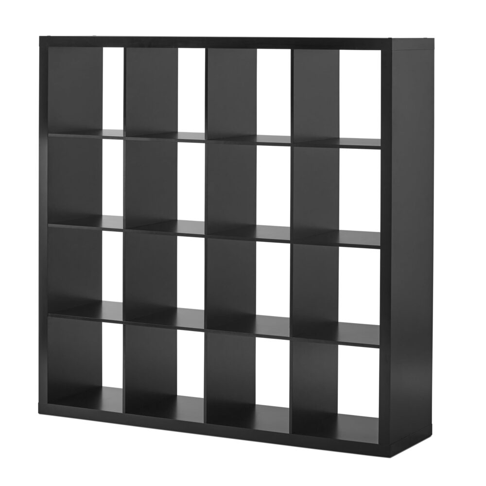 Better Homes & Gardens 16 Cube Storage Organizer, Solid Black - Image 2