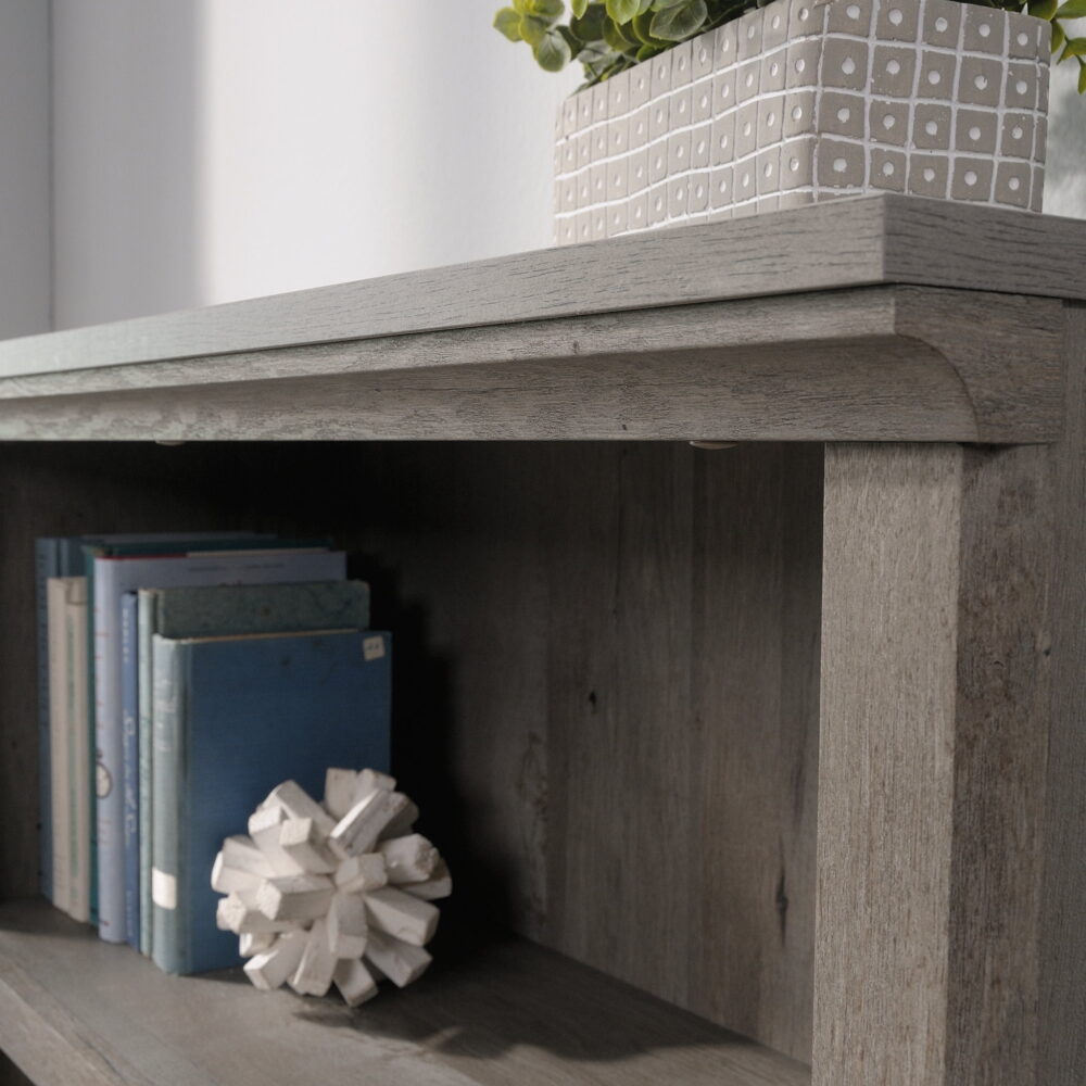 Sauder 3-Shelf Bookcase, Mystic Oak Finish - Image 5