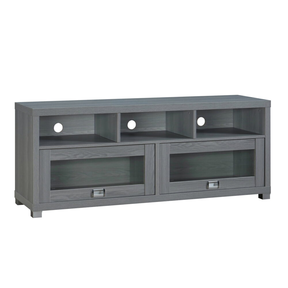 Techni Mobili 58" Durbin TV Stand for TVs up to 75", Gray - Image 5
