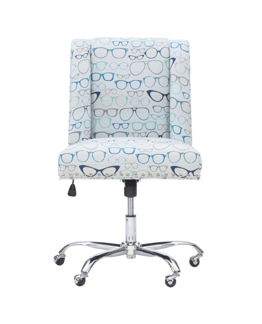 Belen Kox Draper Office Chair, Glasses Print - Image 5