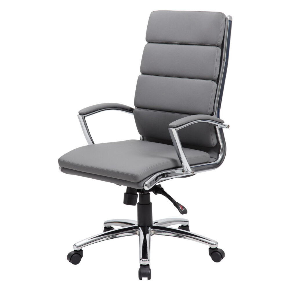 Boss Office Products CaressoftPlus Executive Chair in Gray - Image 7