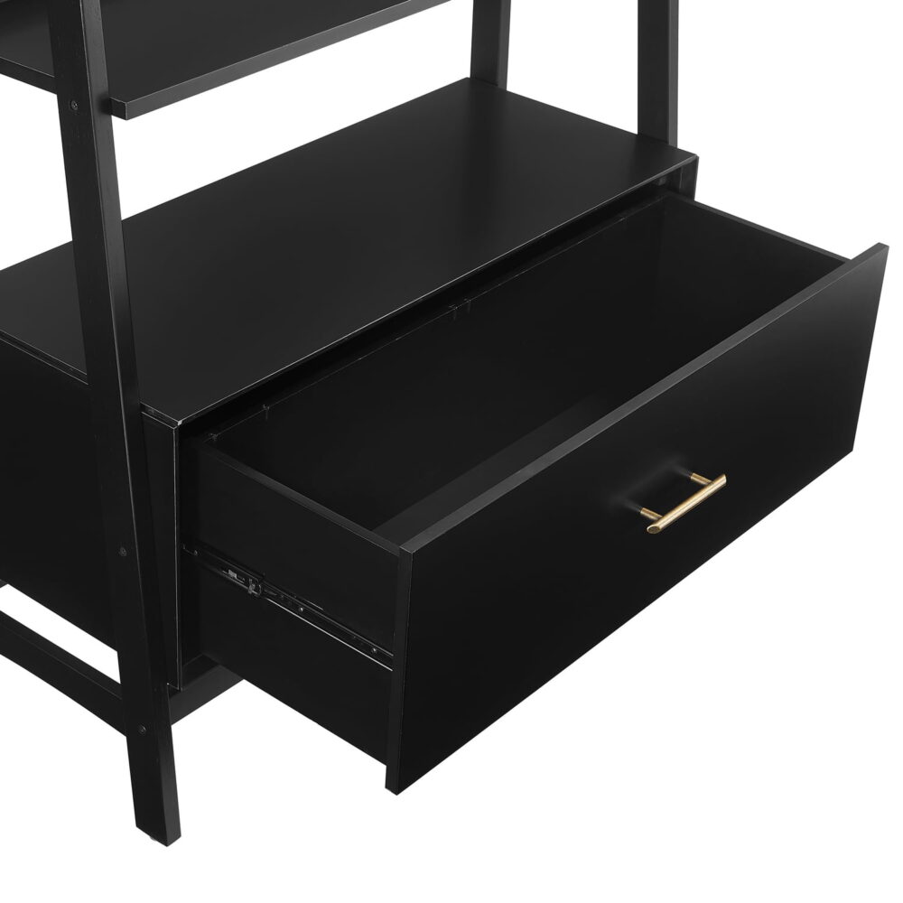 Crosley Furniture Landon Large Etagere Bookcase - Image 7