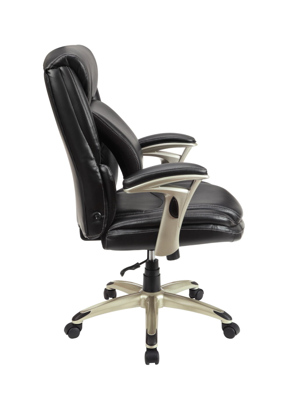 Serta Executive Manager Chair with Adjustable Lumbar Support and Comfort Coils, Black - Image 7