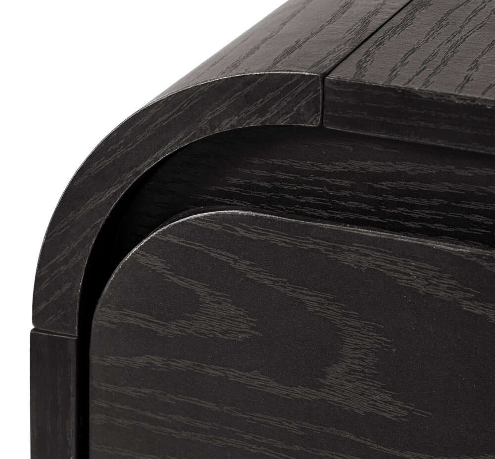 Better Homes & Gardens Juliet 4 Drawer Dresser, Rich Black Finish - Image 5