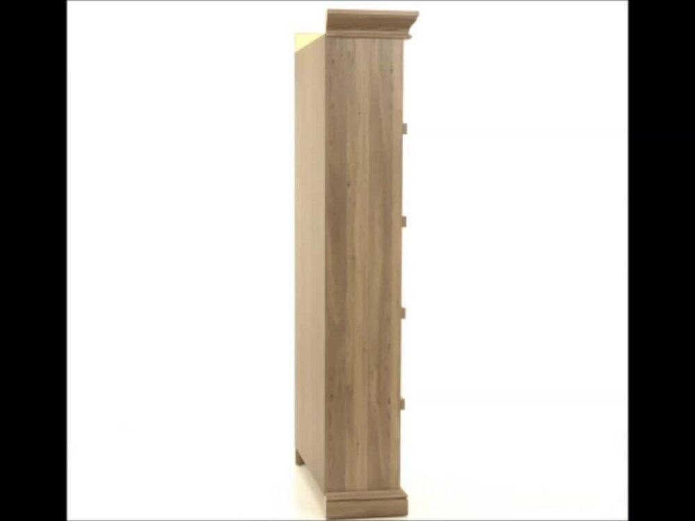 Sauder Barrister Lane Tall Bookcase, Salt Oak Finish - Image 2