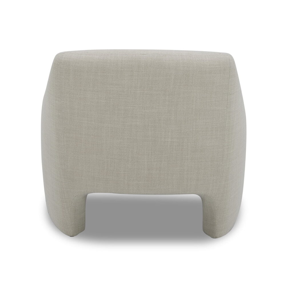 Better Homes & Gardens Emerson Curvy Accent Chair, Cream Linen - Image 6