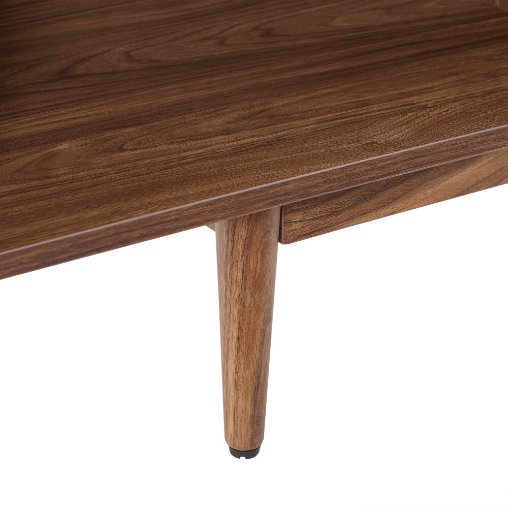 Crosley Furniture Liam 40"Wood Low Profile TV Stand in Walnut - Image 3