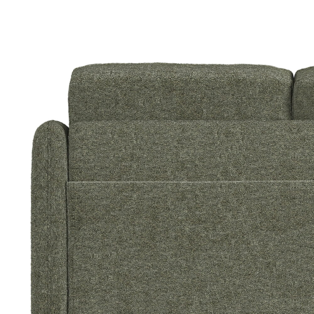 Mainstays Westley Swoop Arm 74" Sofa, Moss Green - Image 2
