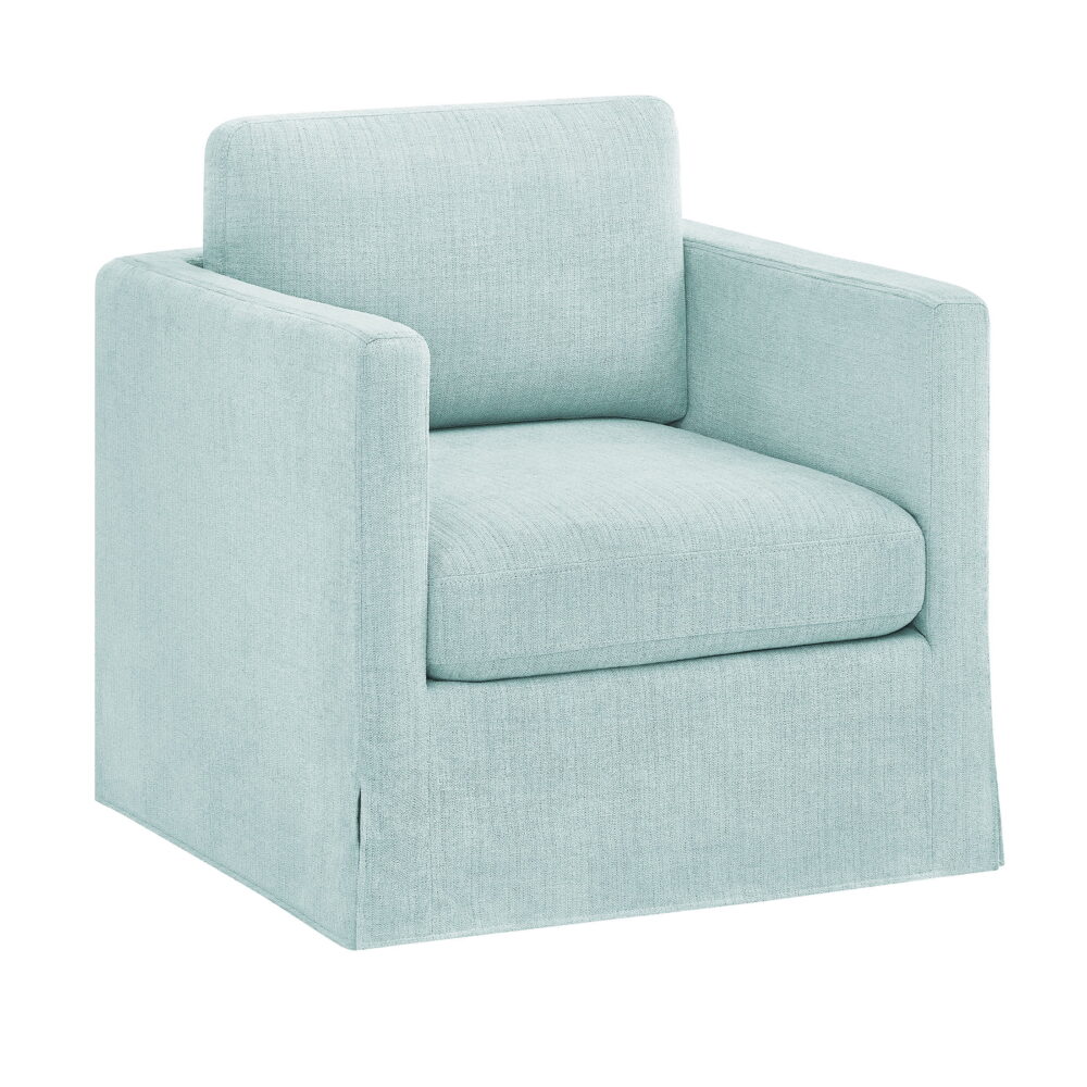 Better Homes & Gardens Waylen Swivel Accent Chair, River Green - Image 7