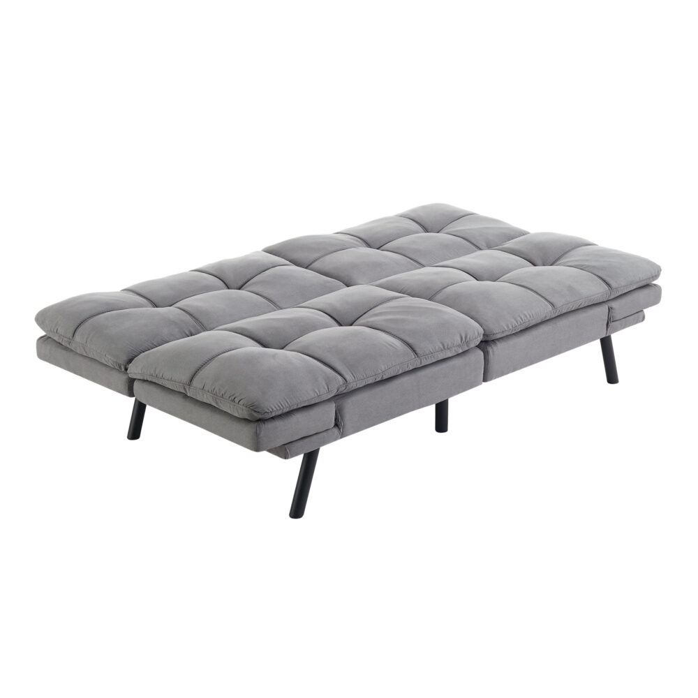 Mainstays Memory Foam Futon with 72" Grey - Image 4