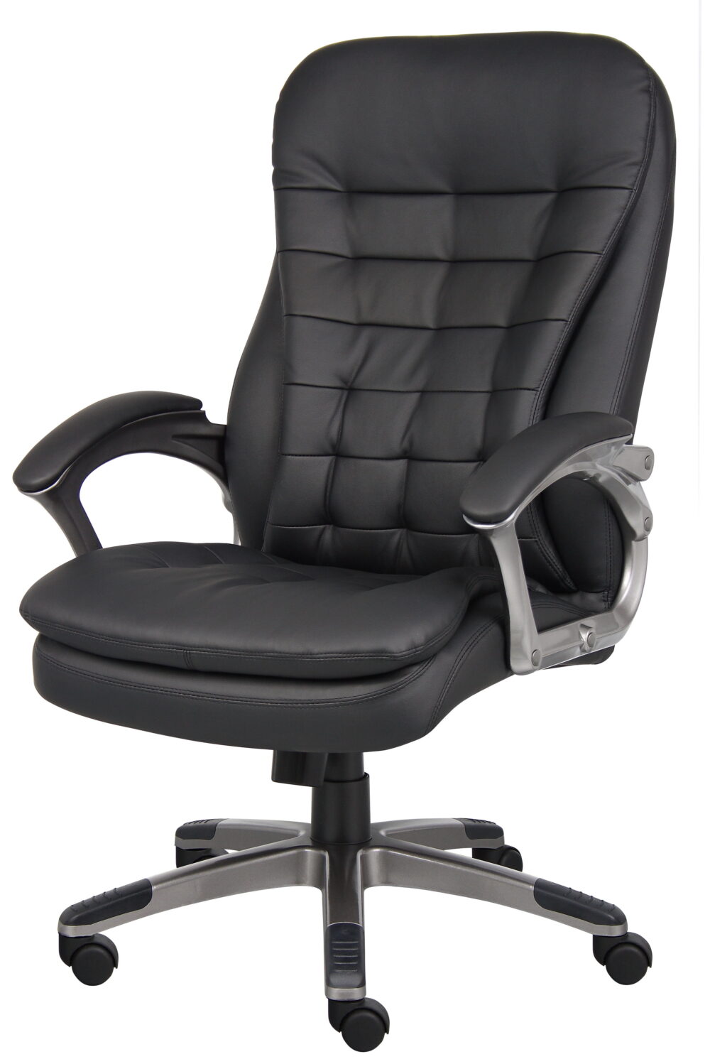 Boss Office Products Executive High Back Pillow Top Office Chair in Black - Image 6