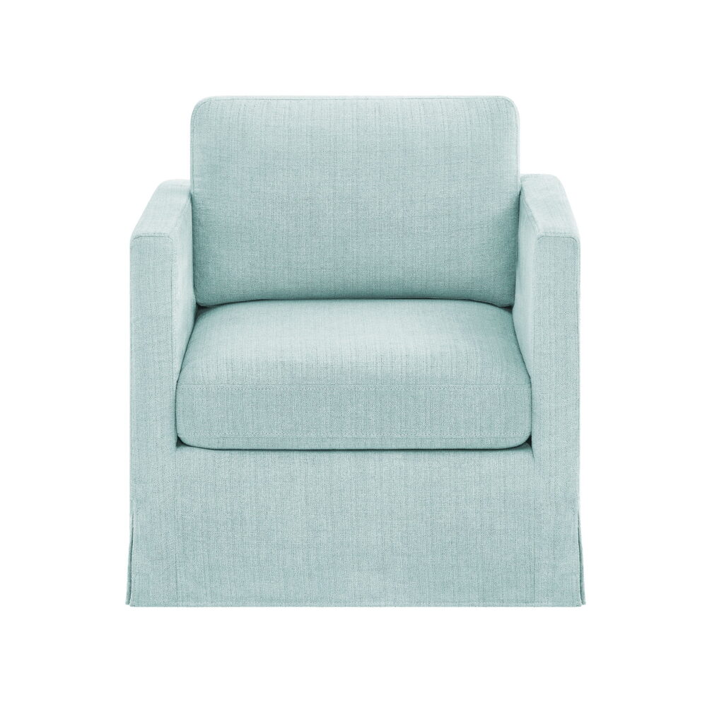 Better Homes & Gardens Waylen Swivel Accent Chair, River Green - Image 5