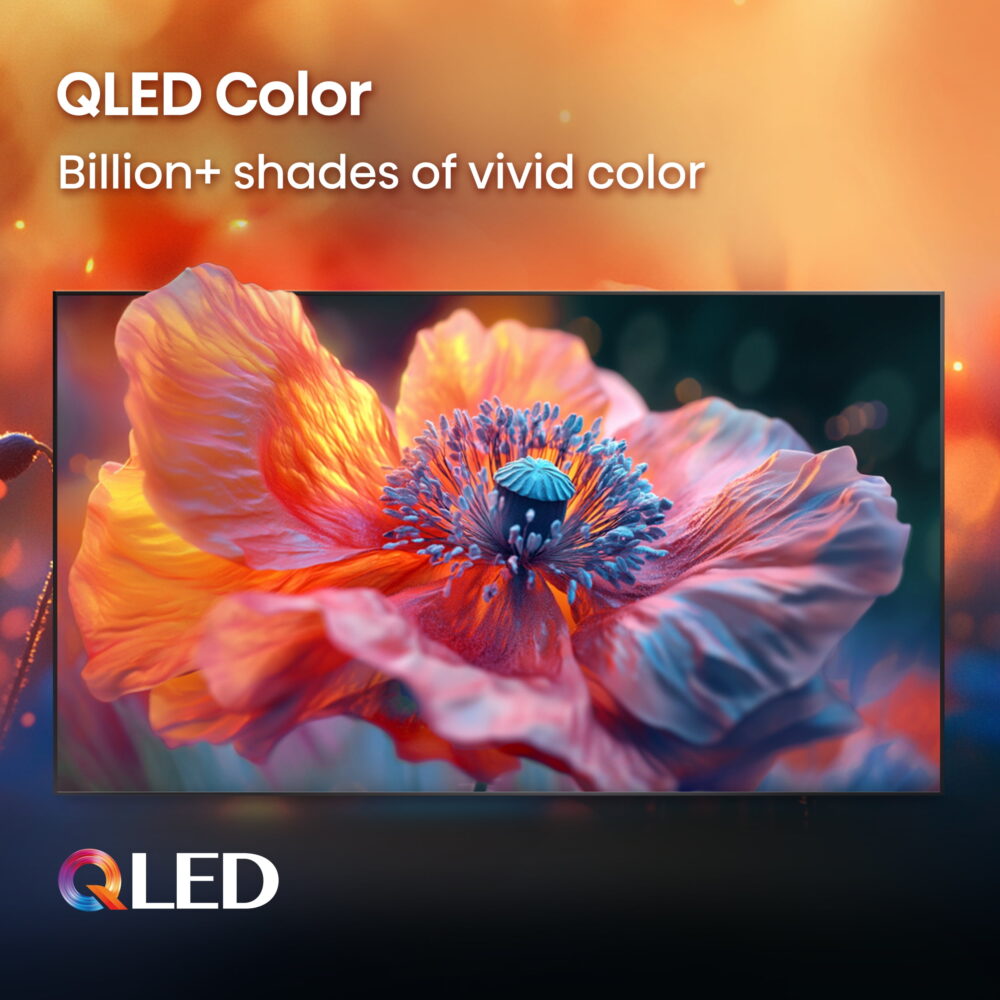 Hisense 75-Inch Class QD6 Series QLED UHD 4K HDR Google Smart TV (75QD6N) - QLED, Dolby Vision, Dolby Atmos, 4K AI Upscaler, Motion Rate 120, HDR 10+, Game Mode Plus, Voice Remote - Image 2