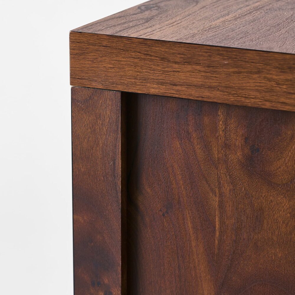 Better Homes & Gardens Ezra TV Stand for TV's up to 70", Warm Walnut finish - Image 7