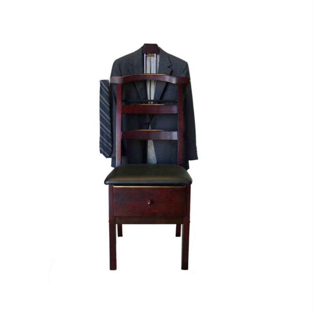 Vl16142 Manchester Chair Valet Mahogany Finish - Image 2
