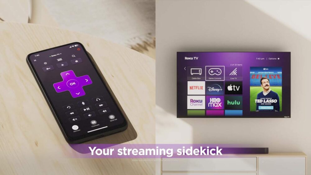 onn 43” Class 4K UHD (2160P) LED Roku Smart Television HDR (100012584) - Image 2