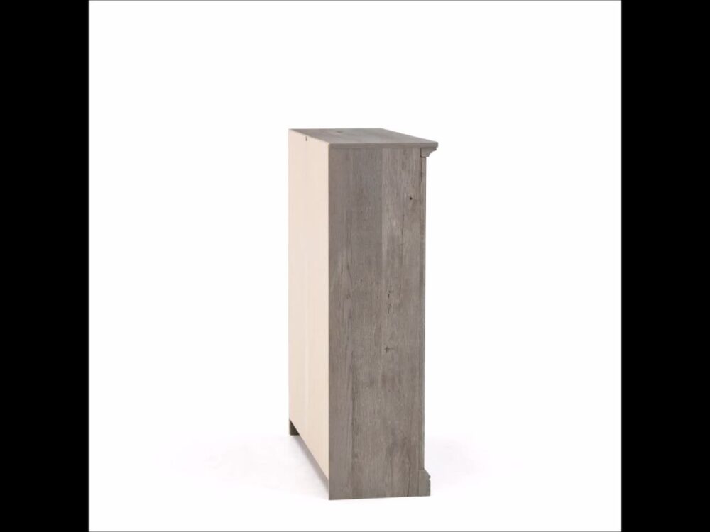 Sauder 3-Shelf Bookcase, Mystic Oak Finish - Image 2
