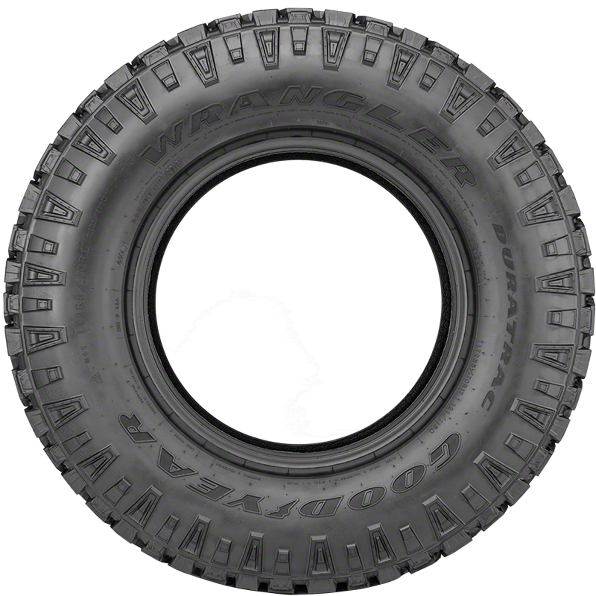 Goodyear Wrangler Duratrac LT265/75R16 123Q All- Season Tire - Image 3