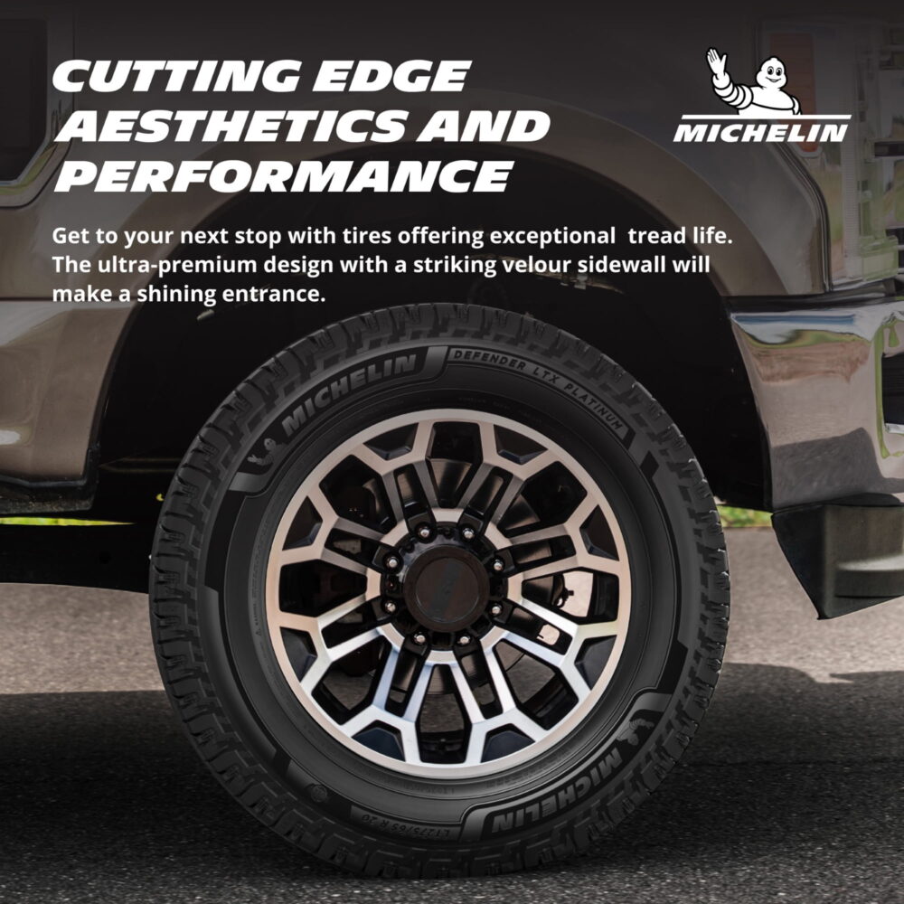 Michelin Defender LTX Platinum All-Season LT265/60R20/E 121/118S Tire - Image 3