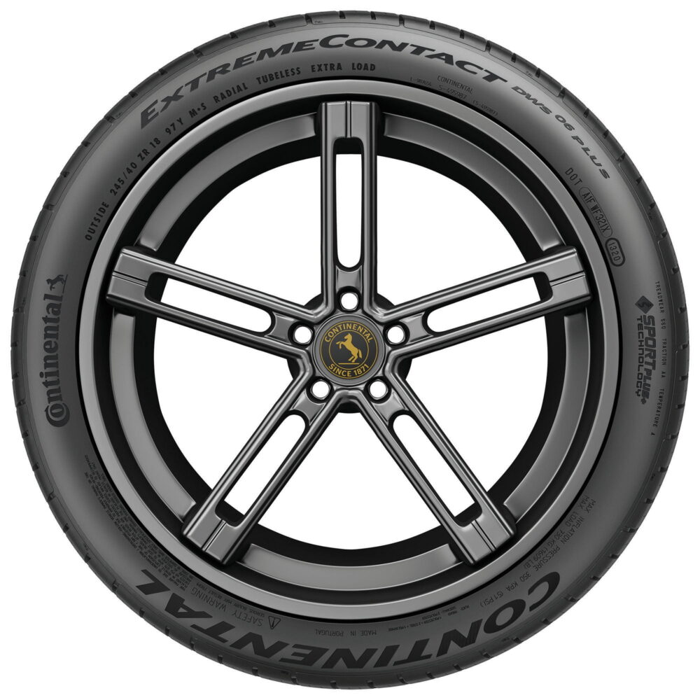 Continental ExtremeContact DWS06 PLUS UHP All Season 265/40ZR22 106W XL Passenger Tire - Image 4