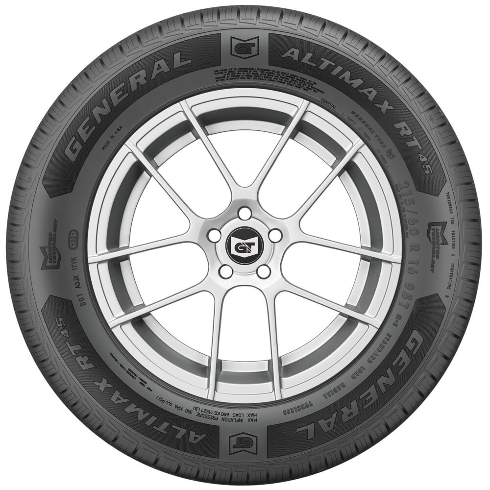 General Altimax RT45 All Season 235/50R19 99H Passenger Tire Fits: 2018-19 Chevrolet Equinox Premier, 2020-23 Chevrolet Equinox LT - Image 3