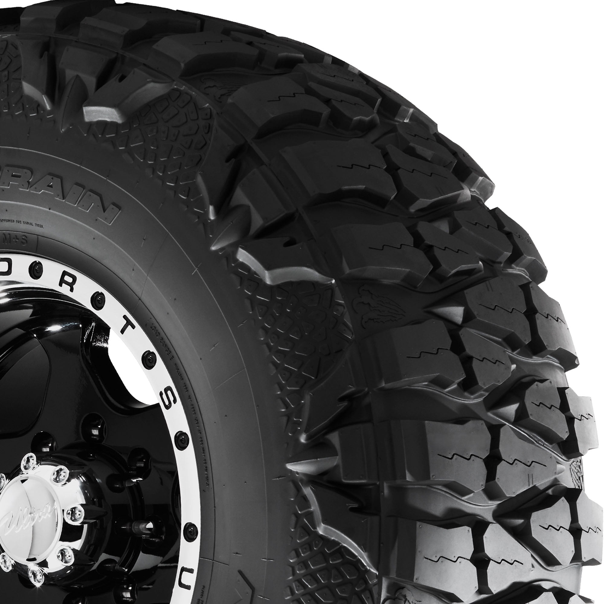 Nitto Mud Grappler Mud Terrain LT315/75R16 127/124P E Light Truck Tire - Image 6