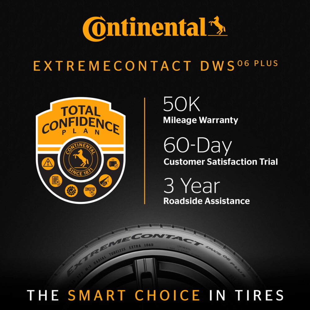 Continental ExtremeContact DWS06 PLUS UHP All Season 245/40ZR17 91W Passenger Tire - Image 2