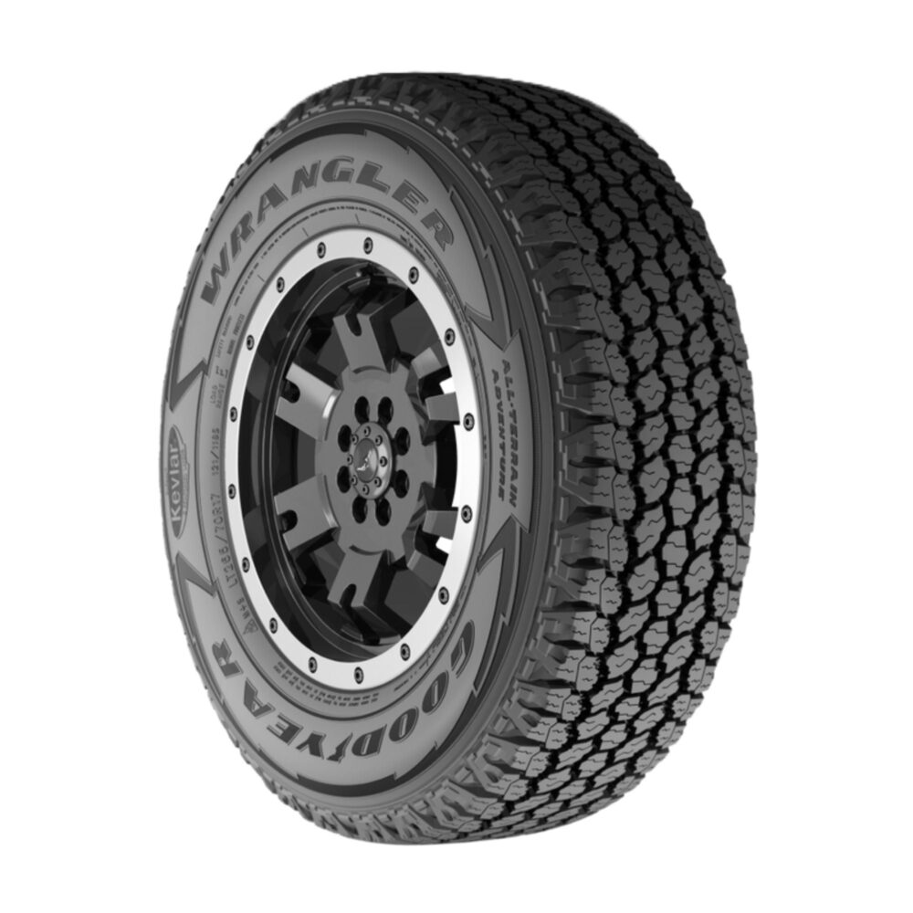 Goodyear Wrangler All-Terrain Adventure with Kevlar All Terrain LT275/70R18 125/122R E Light Truck Tire - Image 5
